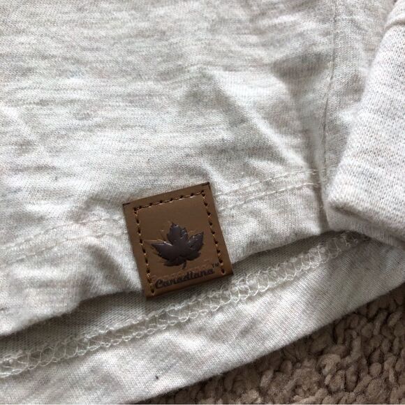Canadiana Muskoka Shirt Girls Small Gray‎ Long Sleeve - Picture 5 of 8
